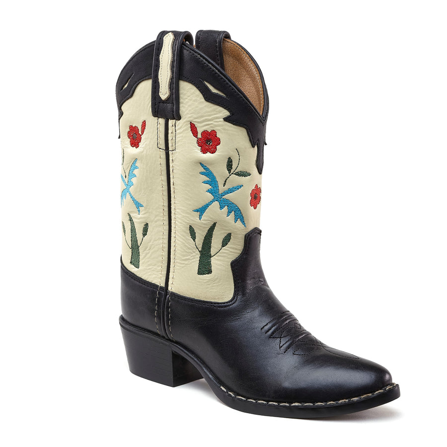 Junior Cowboyboots Bluebird Black