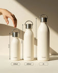 Bouteille Isotherme Active - Matt - Sable  - 350ml d'hydratation durable