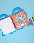Super Coloring & Stickers Book - Dino
