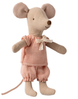 Petite sœur souris dans sa boîte d'allumettes