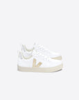 V-10 Laces Cwl White Platine Silver