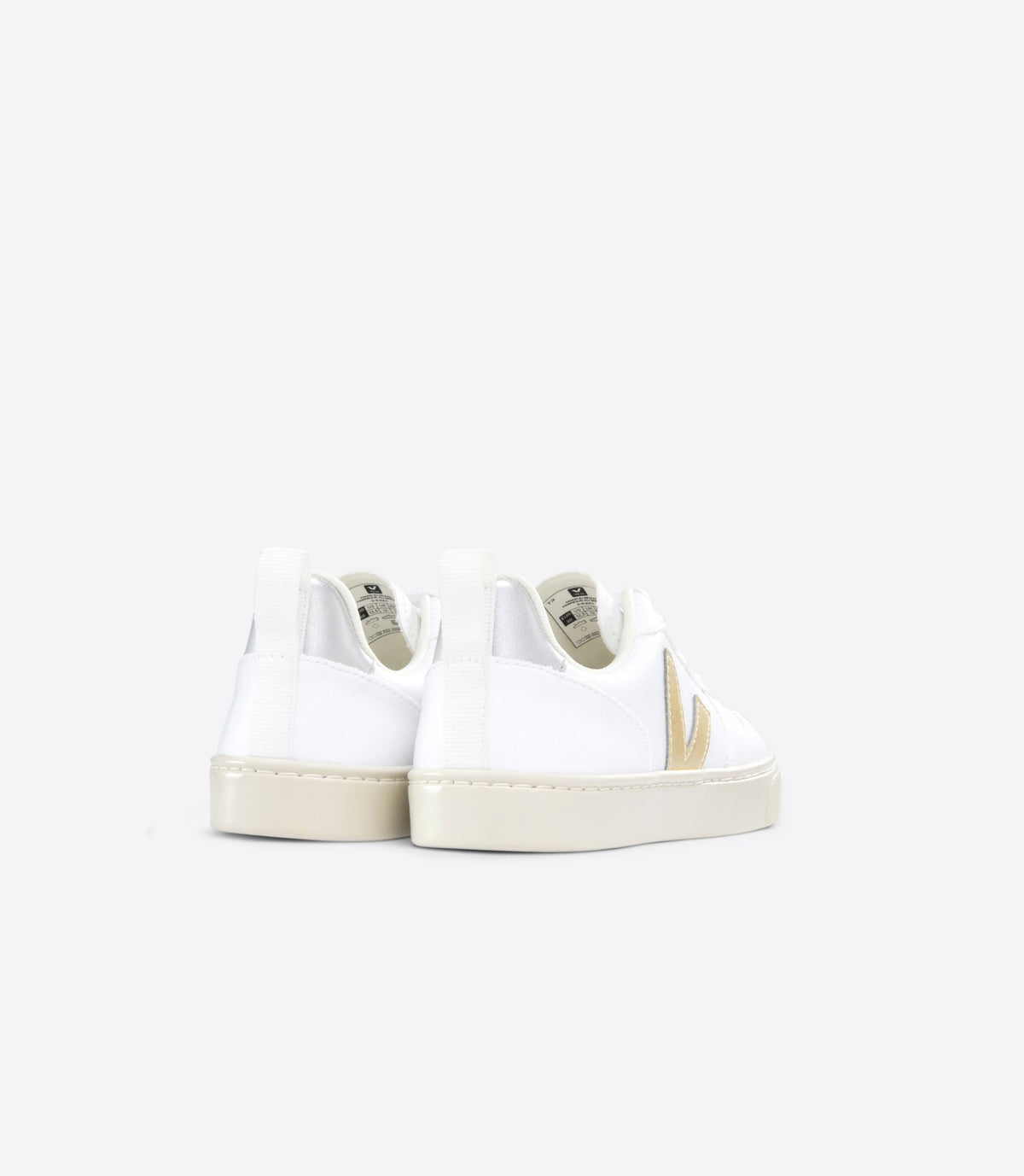 V-10 Laces Cwl White Platine Silver