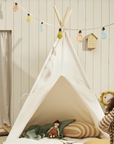 Tente tipi blanc cassé