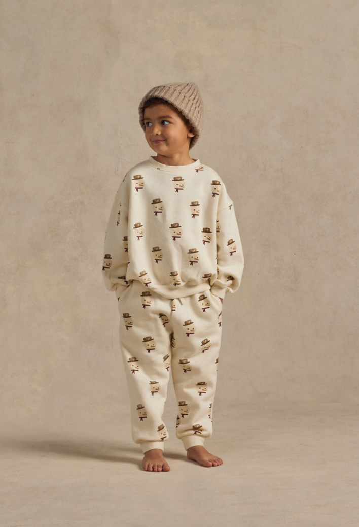 Relaxed Sweatshirt Snowman