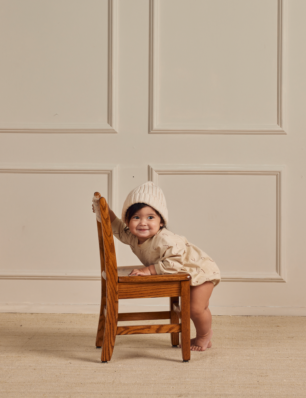 Crewneck Romper Candy Cane