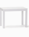 Ensemble table et canapé de jardin blanc