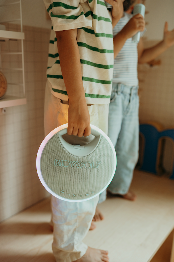 KIDYKARAOKE - Enceinte avec 2 micros karaoké intégrés