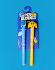 Duo de stylos effaçables Pen Buddies Miky et Leon OMY, vue d'ensemble