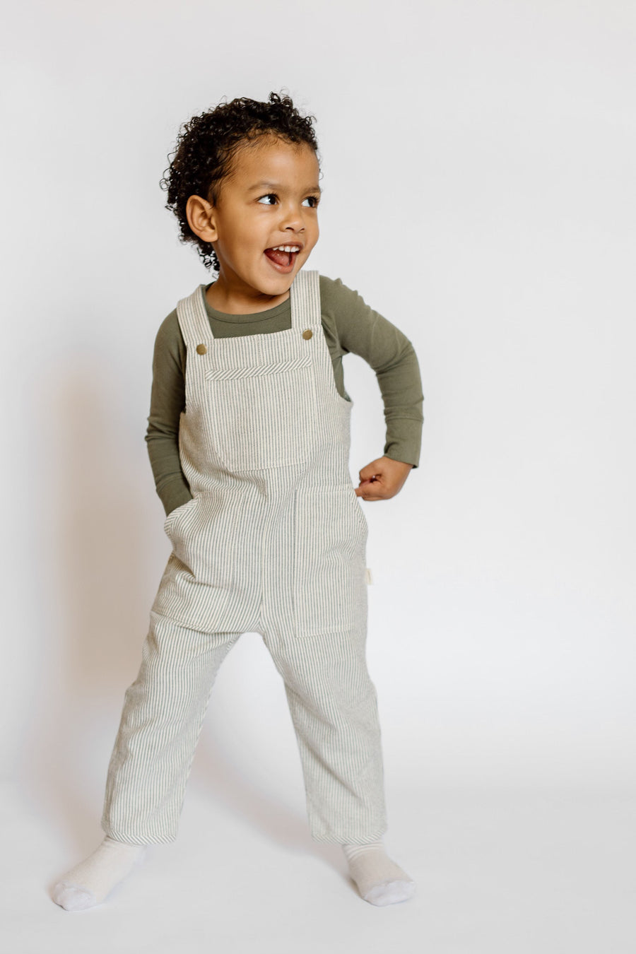 Railroad Overall - Railroad Stripe