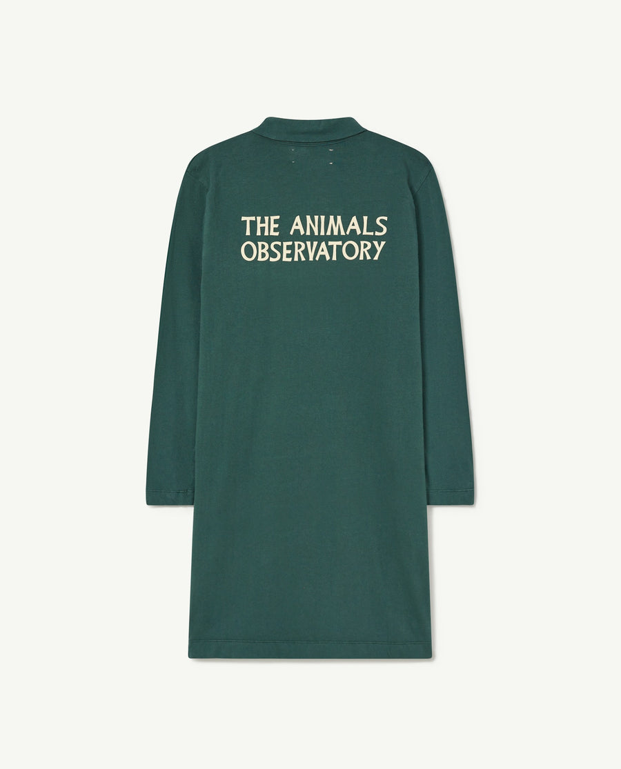 Dragon Kids Dress Dark Green