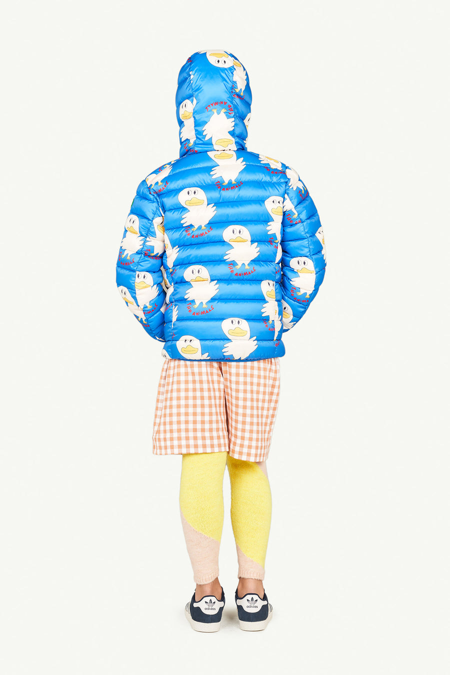 Bicolor Crow Kids Pants Yellow Logo