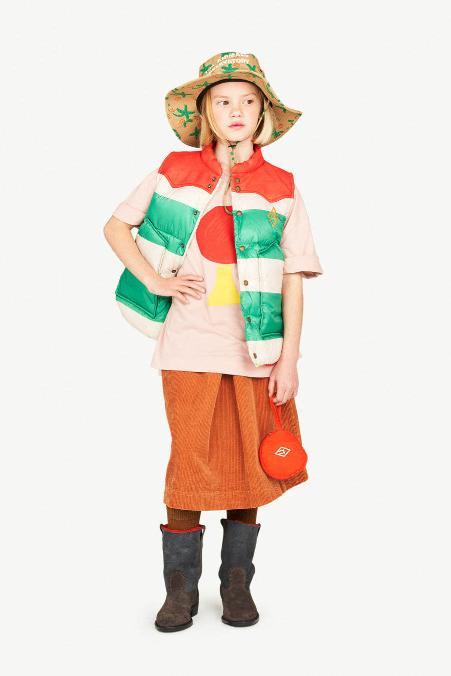 Snail Kids Socks Brown