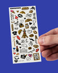 Flash Tattoo - I Love Paris