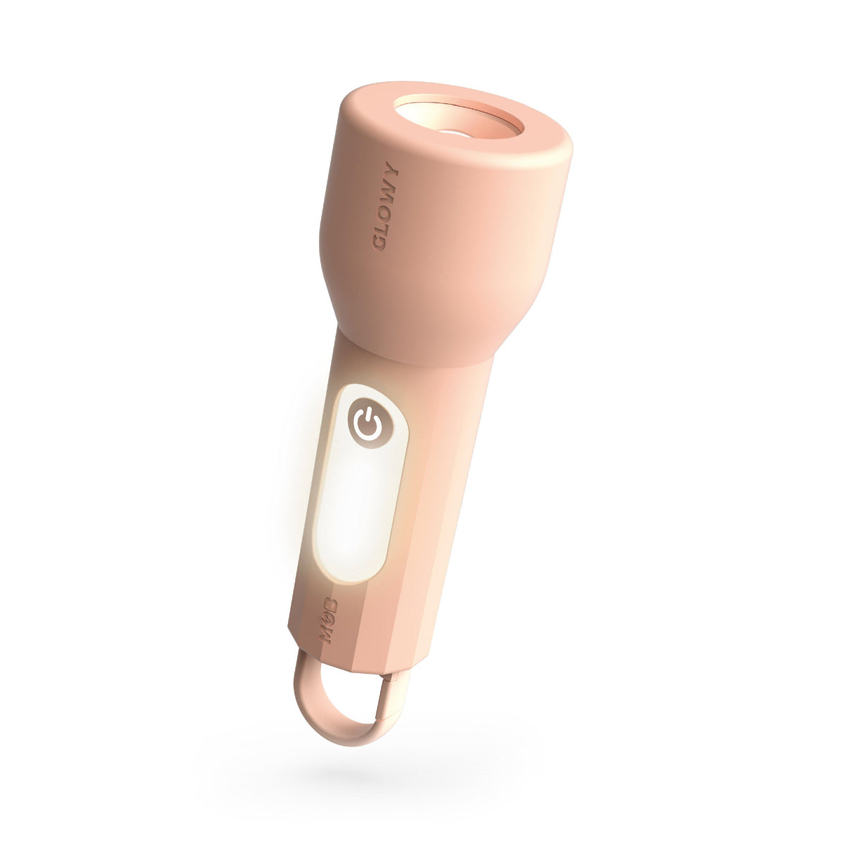 Lampe torche veilleuse rose pour enfant Glowy MOB, lumière douce