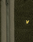 Hooded Sherpa Fleece Jacket Deep Depths
