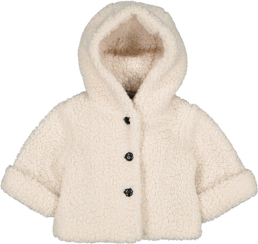 Jacket Lion Fake Fur Cream