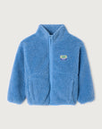 Veste Courte Ample Ml Zippee Celeste
