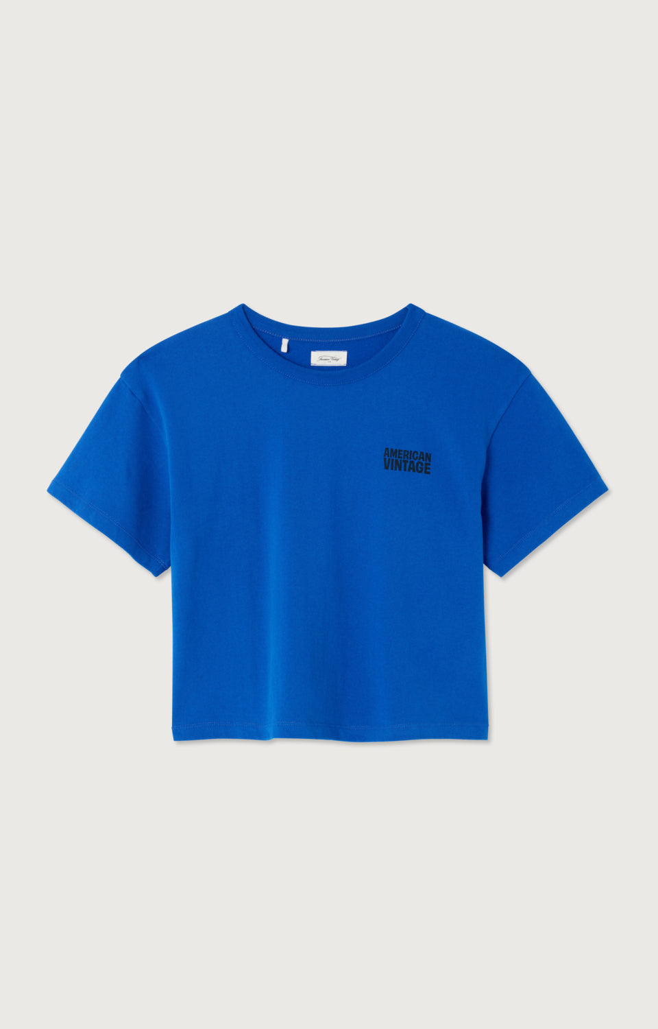 T-Shirt Ample Col Rond Indigo