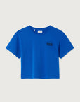 T-Shirt Ample Col Rond Indigo
