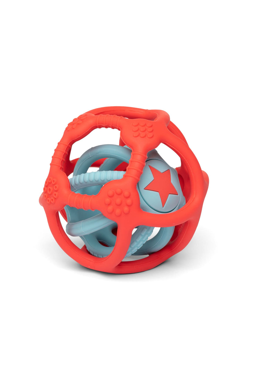 Set Of 2 Sensory Balls Orange And Blue