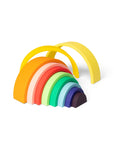 Big Rainbow Little L, arches en silicone à assembler en arc-en-ciel, en tunnel ou en pont