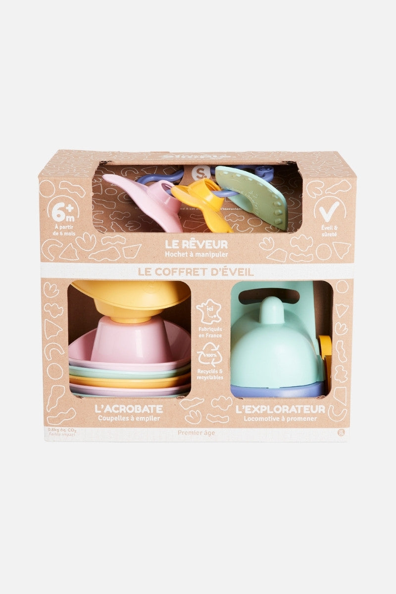 Coffret Trio bleu et vert