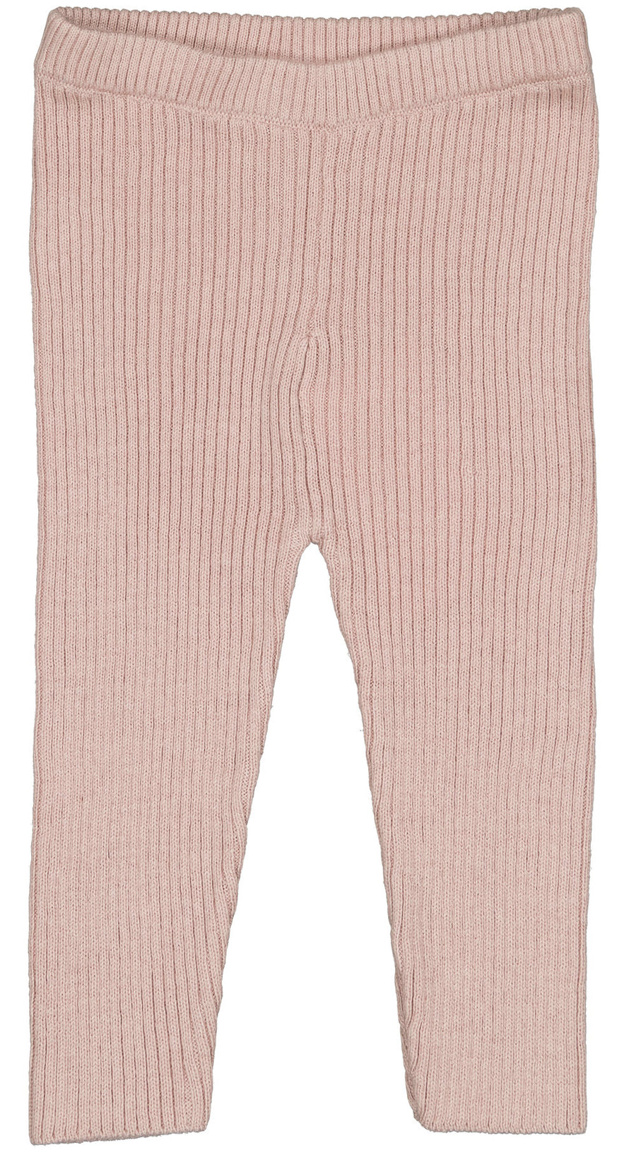 Leggings Chat Knitted Wool Blend Pink