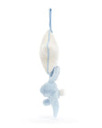 Bashful Blue Bunny Star Musical Pull