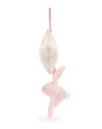 Bashful Pink Bunny Musical Pull
