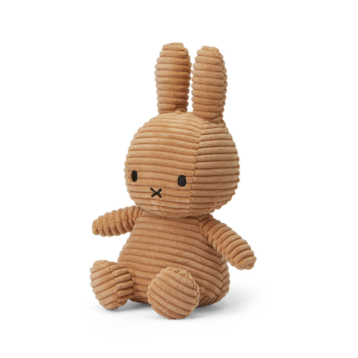 Peluche Miffy Bon Ton Toys velours cotele beige, des la naissance