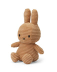 Peluche Miffy Bon Ton Toys velours cotele beige, des la naissance