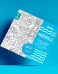 Poster A Colorier - Marseille - 100 X 70
