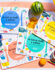 Set De Table A Colorier - Bon Appetit - 18 Sets