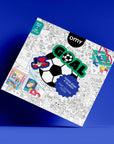 Coloring Poster - Football / Goal