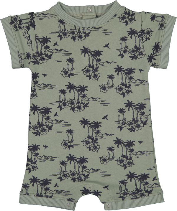 Overall Town Cotton Fleece Hawai Light Khaki