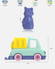 Mon premier Camion Poubelle Turquoise