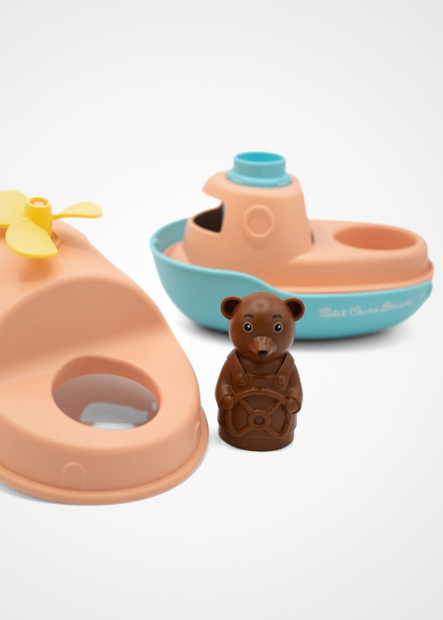 L'Hélicoptère Bateau de Petit Ours Brun - Pêche