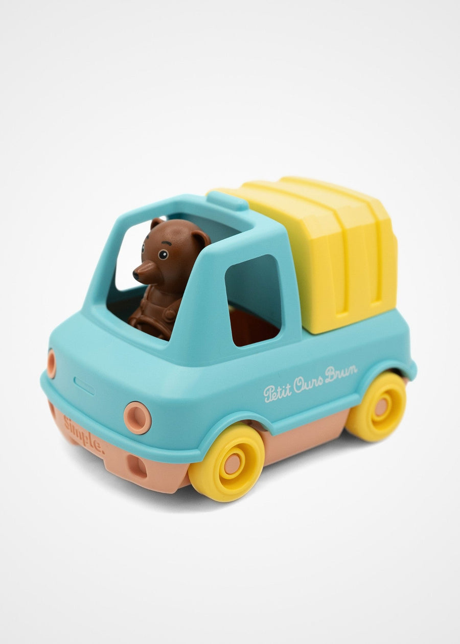 Le Camion Poubelle de Petit Ours Brun - Menthe