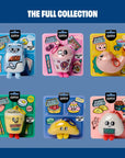 Collection complète des 6 mini peluches Sweet Buddies OMY, dont Yuki