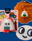 Peluche porte-clés Yuki Sweet Buddies OMY et détails du produit