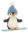 Peanut Penguin Snowboarding Small