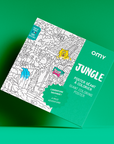 Poster A Colorier - Jungle - 100 X 70