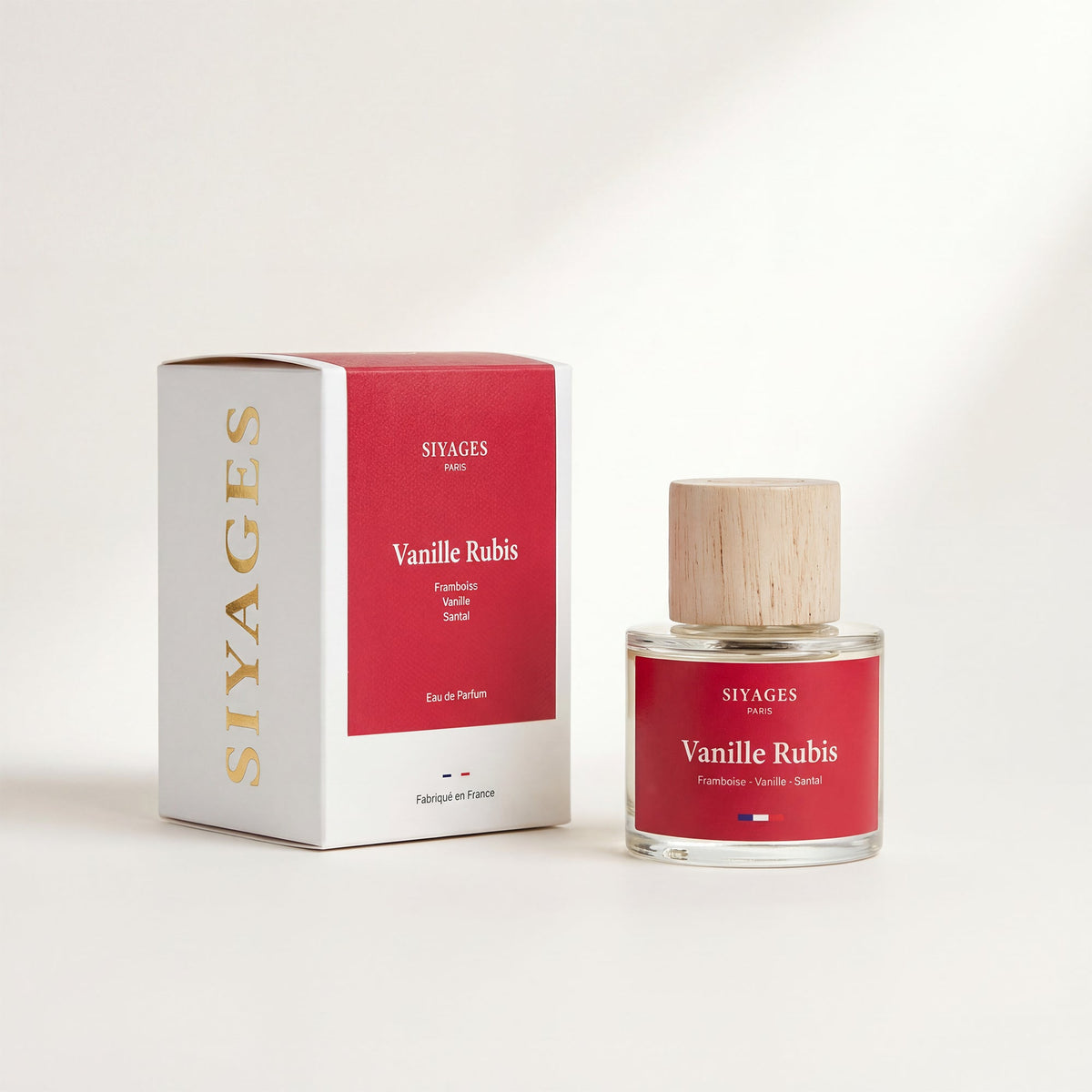 Vanille Rubis Siyages Paris, notes de framboise
