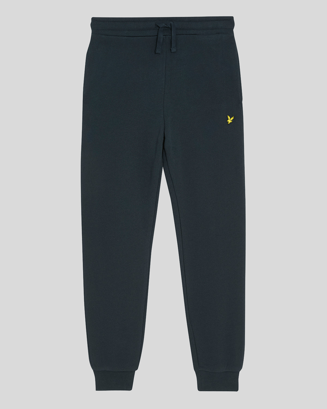 Pantalon de jogging garçon Brush Back Dark Navy Lyle &amp; Scott, vue de face