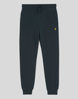 Pantalon de jogging garçon Brush Back Dark Navy Lyle & Scott, vue de face