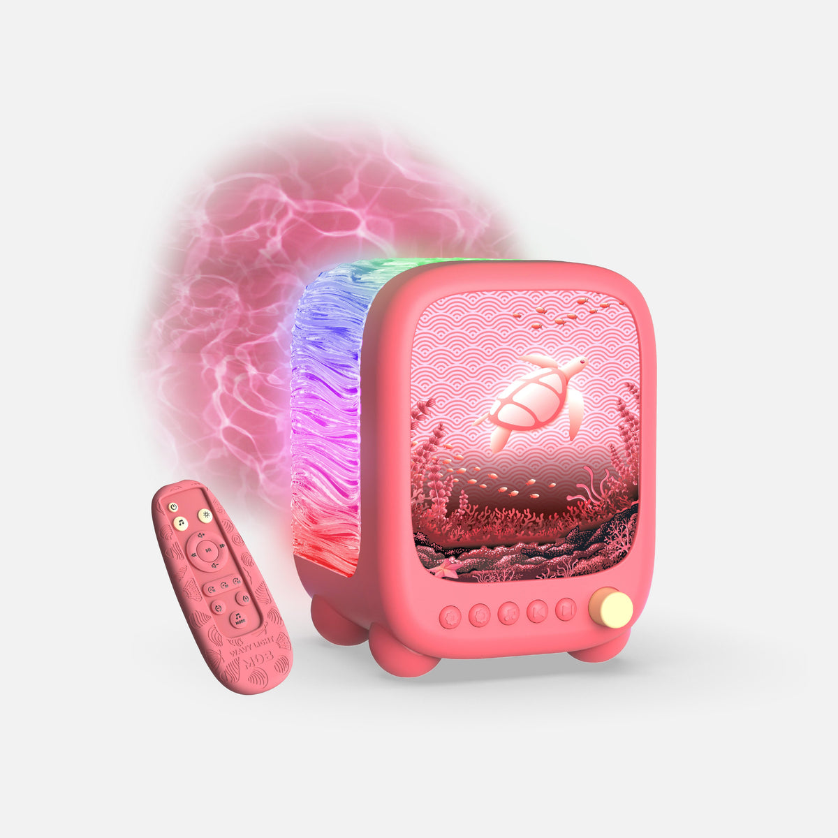 Lampe d'ambiance océan corail Wavy Light MOB avec enceinte Bluetooth