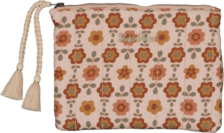 Pocket Tila Twill Brushed Flower Power Cognac