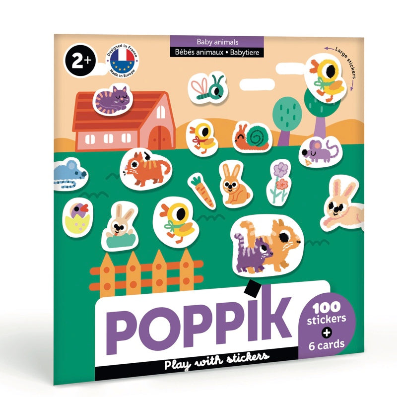 Sticker Cards - Baby Animals