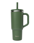 Travel cup isotherme avec bouchon étanche - matt - kaki - 900ml