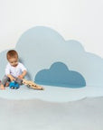 Playmat L (175 x 145cm) - Dusty blue